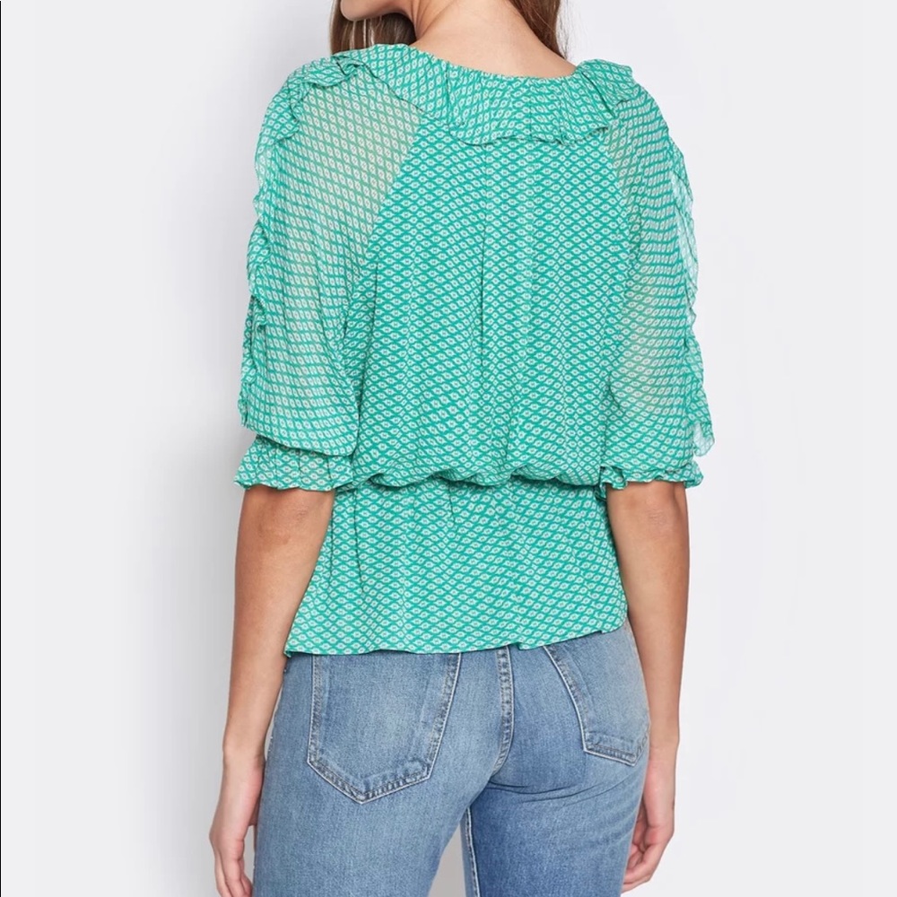NWT Beautiful Joie silk blouse, M - Picture 4 of 7